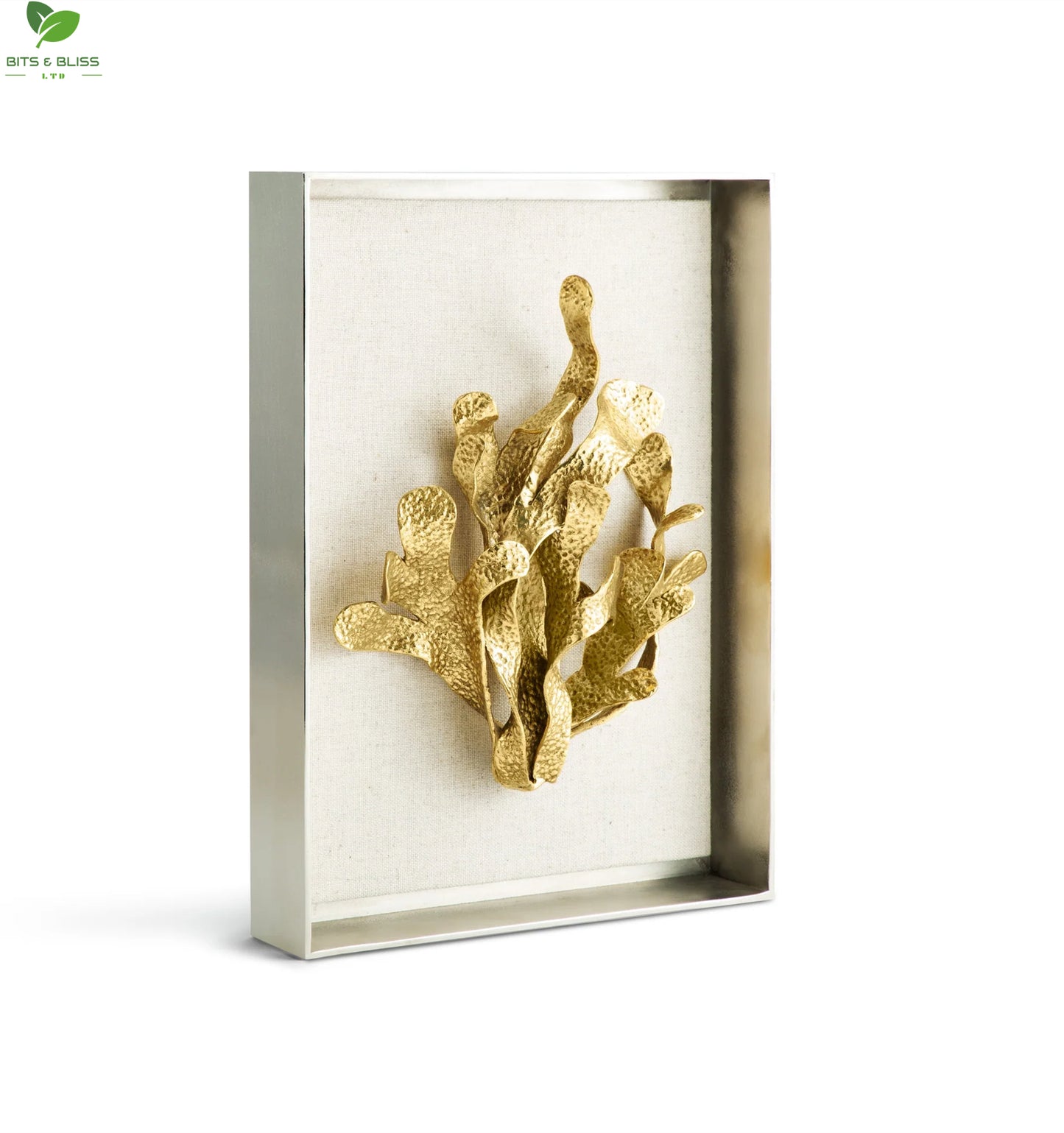 Seaweed Fabric Shadow Box
