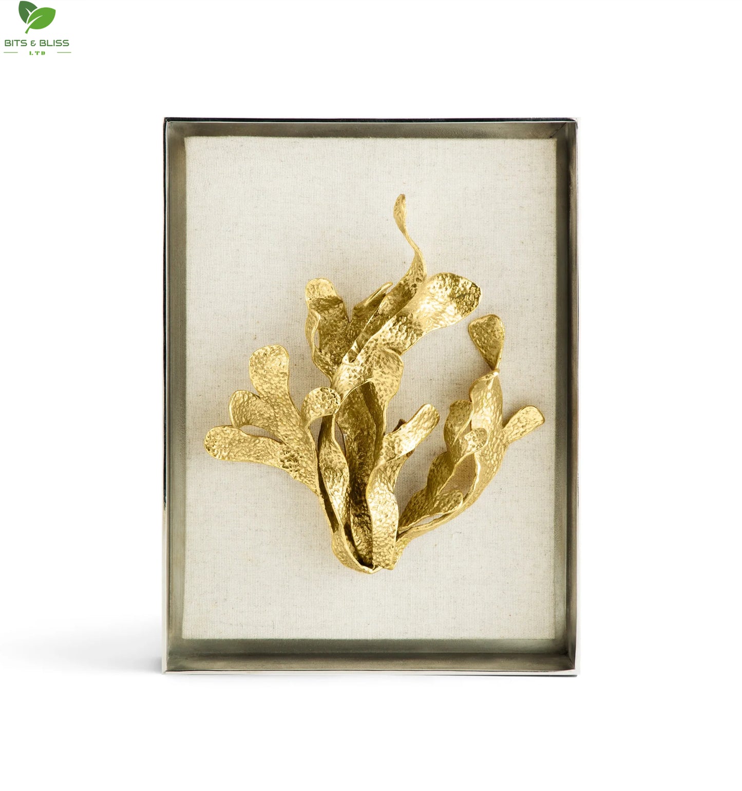 Seaweed Fabric Shadow Box