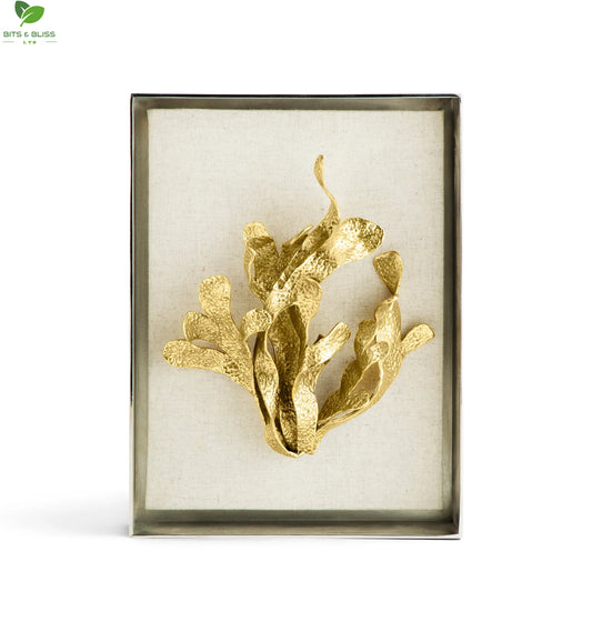 Seaweed Fabric Shadow Box